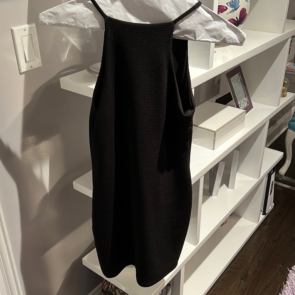 Cheryl Creations black halter dress